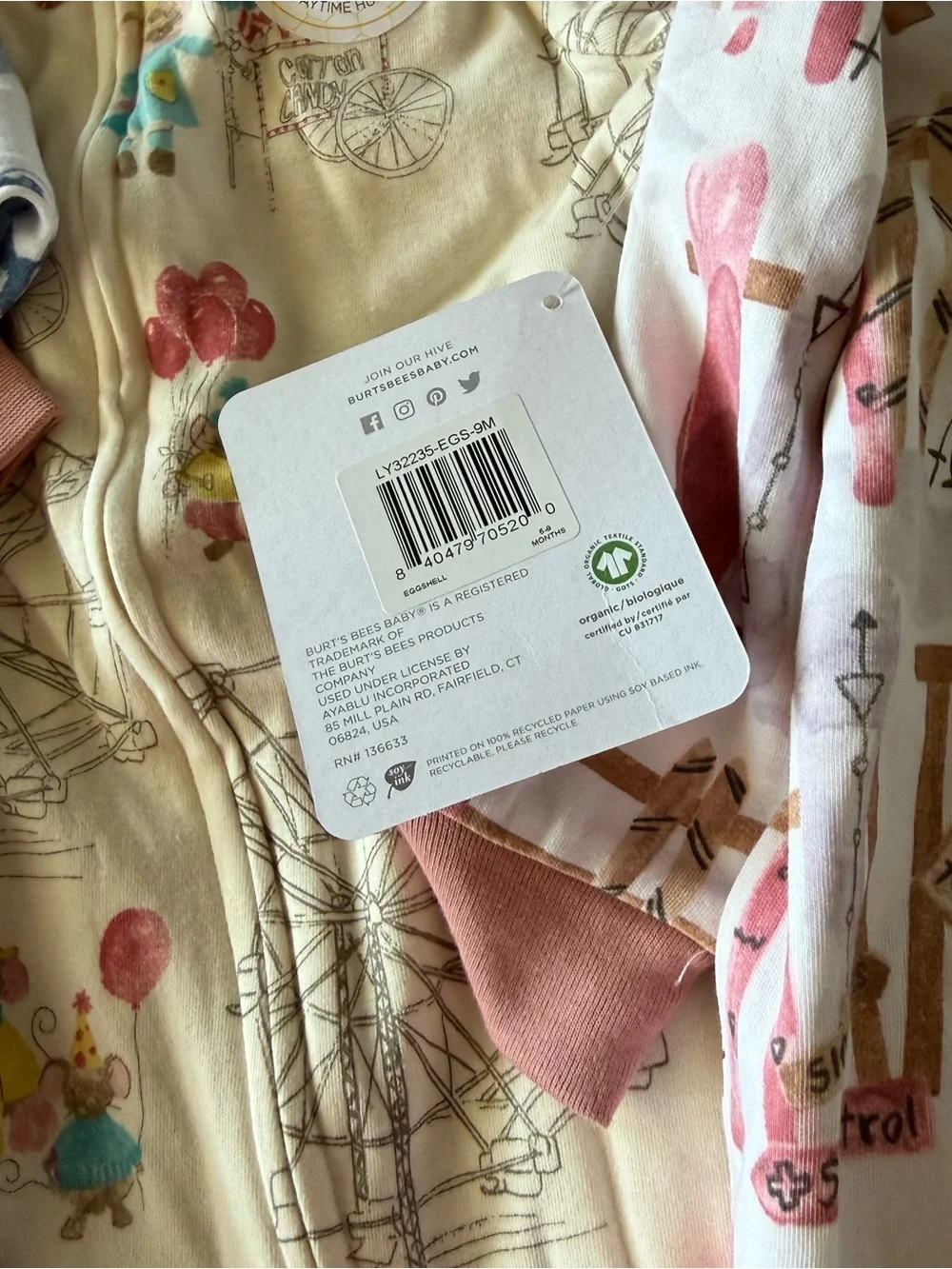 Burts Bees Baby brand new